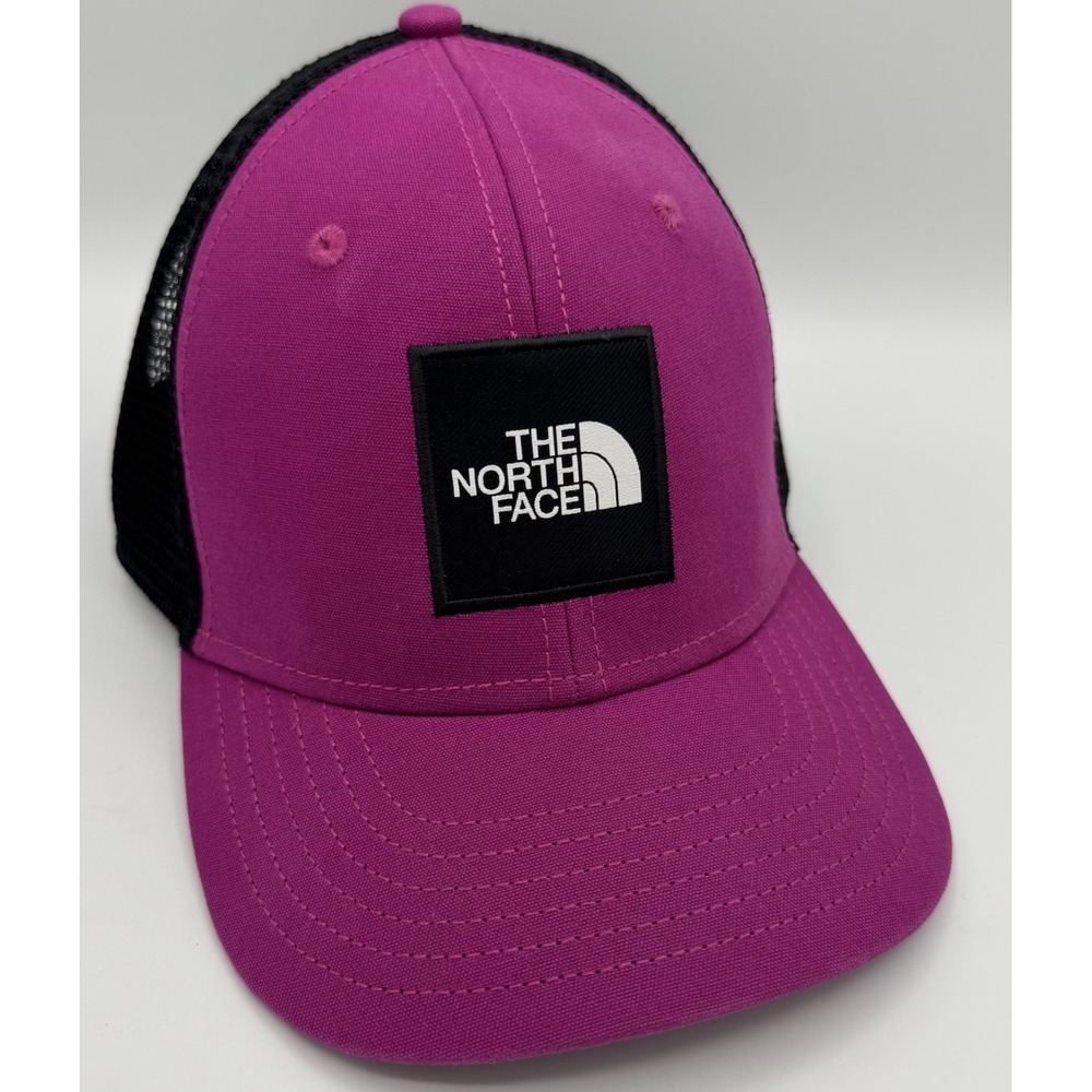 The North Face Logo Patch Mudder Trucker Hat Cap Snapback‎ Youth One Size
